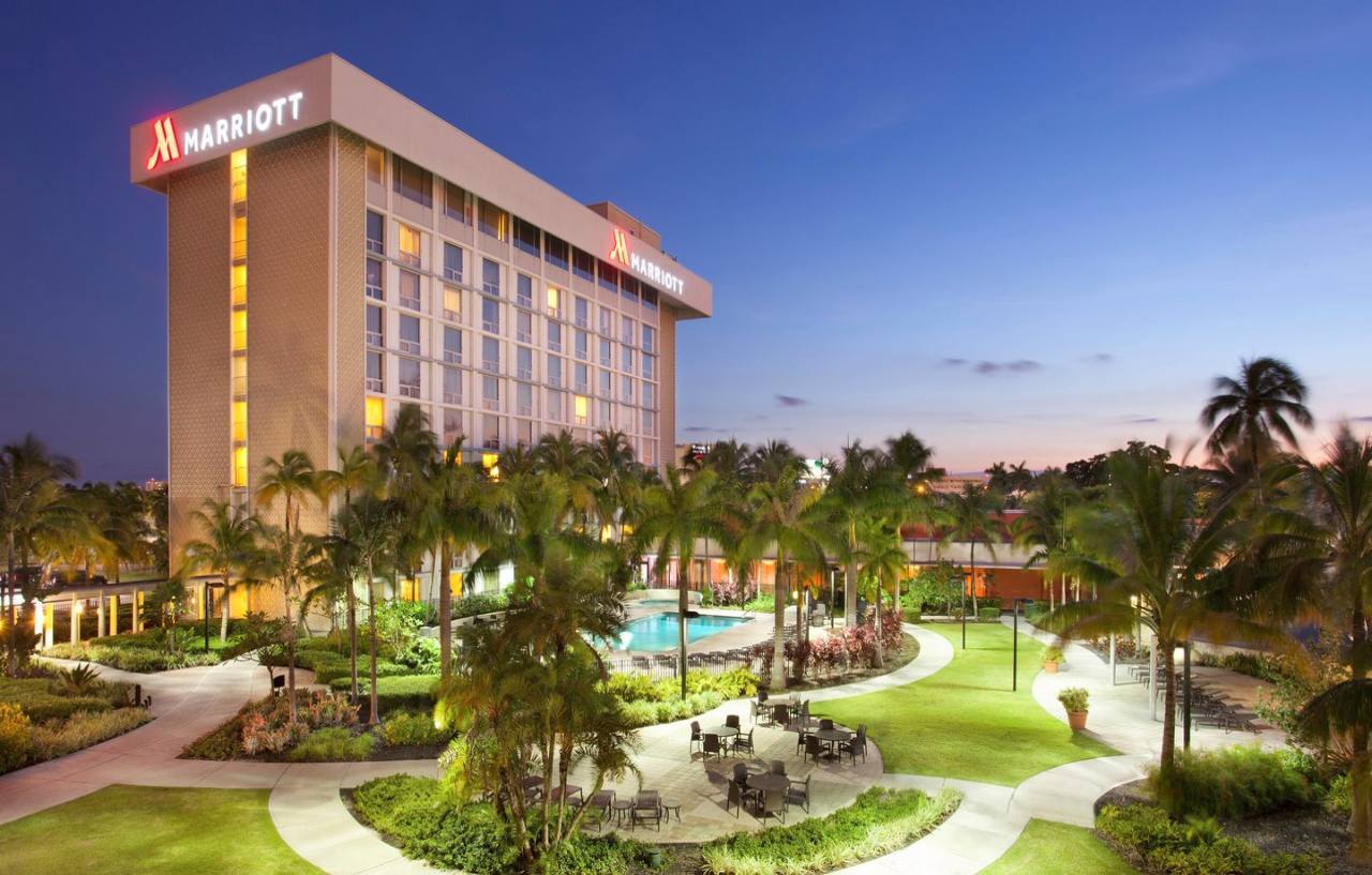 ไมอามี แอร์พอร์ต แมริออท Hotel ภายนอก รูปภาพ